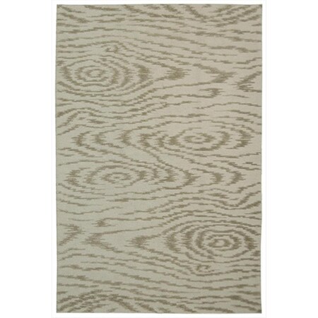 Safavieh 3 ft. 9 in. x 5 ft. 9 in. Small Rectangle Contemporary Martha Stewart Driftwood Hand Knotted Rug MSR5843B-4